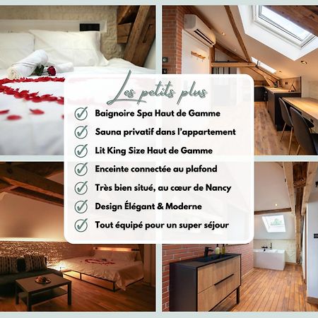 Evasion Chic, Spa Et Sauna Sous Les Toits Nancy Exterior photo